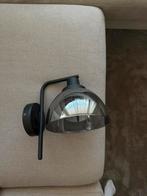 Wandlamp smoke glas, Huis en Inrichting, Lampen | Wandlampen, Ophalen, Zo goed als nieuw, Glas
