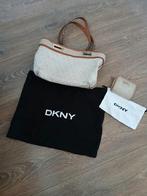 DKNY Tas - + gratis portemonnee, Ophalen of Verzenden, Gebruikt, Beige, Handtas