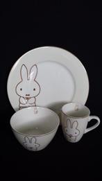 Origineel NIJNTJE Servies, 3-delig Porselein Limited Edition, Ophalen of Verzenden, Nieuw, Kraamcadeau
