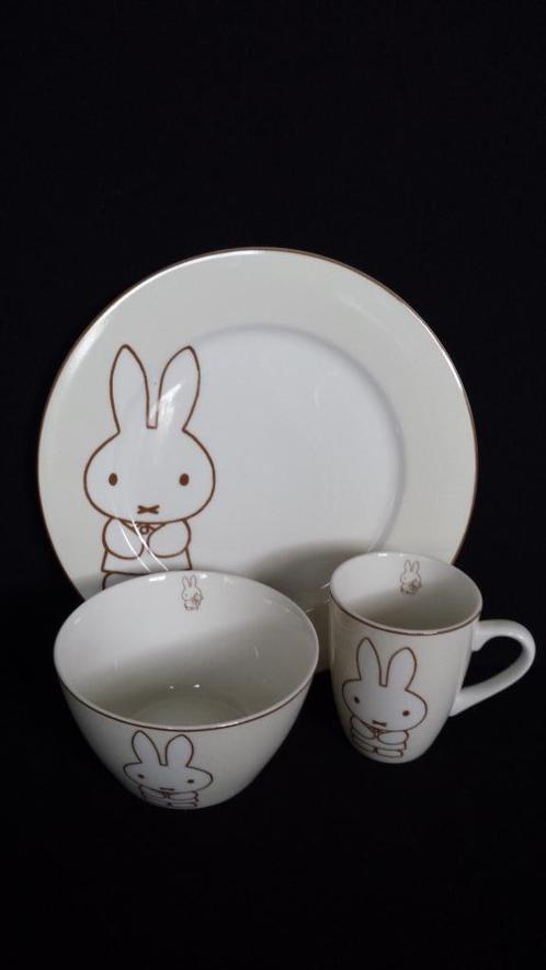 Origineel NIJNTJE Servies, 3-delig Porselein Limited Edition, Kinderen en Baby's, Kraamcadeaus en Geboorteborden, Nieuw, Kraamcadeau