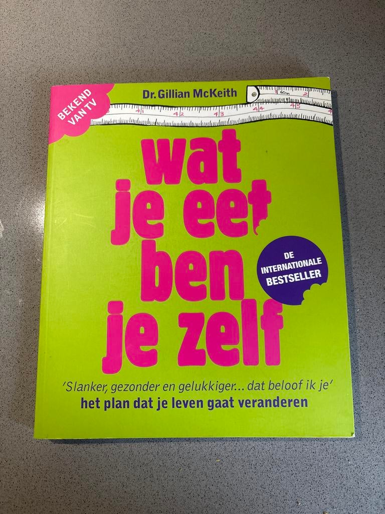 G. MacKeith - Wat je eet ben je zelf, Boeken, Ophalen of Verzenden, Zo goed als nieuw, G. MacKeith
