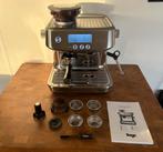 Sage Barista Pro - Stainless Steel, Witgoed en Apparatuur, Ophalen, Zo goed als nieuw, Espresso apparaat, Koffiebonen