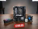 Moederbord, 16GB ram, i3 12100 met koeler + dozen & garantie, Computers en Software, Moederborden, Ophalen of Verzenden, Zo goed als nieuw