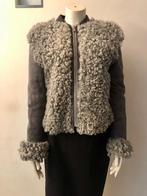 MM6 Martin Margiela lammy coat mt 36 kleur grijs reversible , Ophalen of Verzenden, Zo goed als nieuw, Maat 36 (S), MM6 Martin Margiela