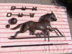 Paarden windwijzer, Tuin en Terras, Windwijzers en Windmolens, Ophalen, Gebruikt