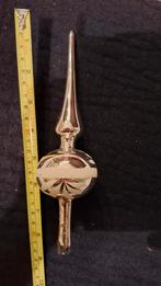 Brocante antieke glazen kerstboompiek piek kerstboom zilvere, Ophalen of Verzenden