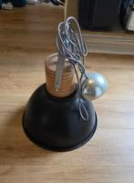 Industriële lamp, Huis en Inrichting, Lampen | Hanglampen, Ophalen, Zo goed als nieuw, Minder dan 50 cm, Metaal