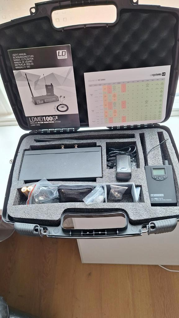 LD Systems LDMEI100G2 Draadloos In-Ear Monitoring Systeem, Muziek en Instrumenten, Soundmodules, Zo goed als nieuw, Overige merken