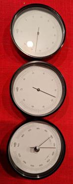 SET: Barometer/ Hygrometer/Thermometer, Audio, Tv en Foto, Weerstations en Barometers, Ophalen, Zo goed als nieuw