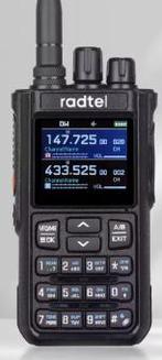 Radtel RT-900 Portofoon / Marifoon met 8 Watt en Bluetooth, Ophalen of Verzenden, Nieuw, 15 km of meer