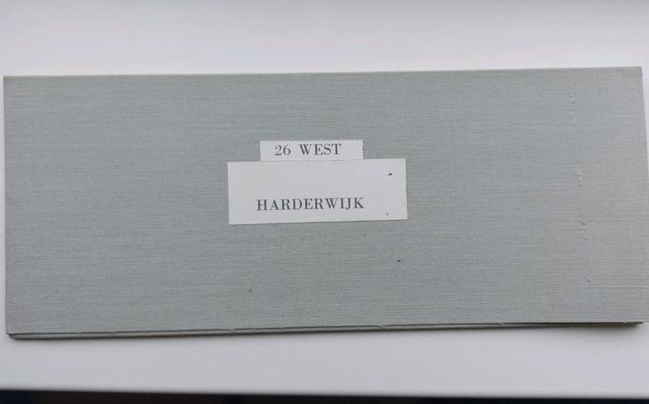26WEST stafkaart uit 1963 Harderwijk Bussum Huizen Blaricum, Boeken, Atlassen en Landkaarten, Zo goed als nieuw, Landkaart, 1800 tot 2000
