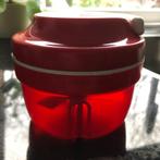 Tupperware Supersonic Compacte hakmolen, Huis en Inrichting, Keuken | Tupperware, Ophalen of Verzenden, Gebruikt, Rood, Overige typen