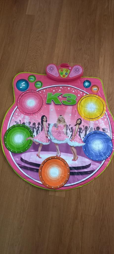 K3-dansmat, Hobby en Vrije tijd, Gezelschapsspellen | Overige, Gebruikt, Ophalen of Verzenden