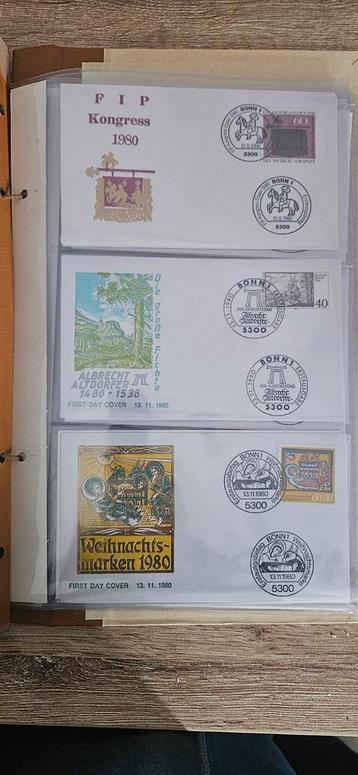 Verzameling First Day Covers - Bonn 1980 beschikbaar voor biedingen