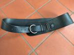 We leren riem zwart 95 cm, 5 cm of meer, WE, Tailleriem, Ophalen of Verzenden