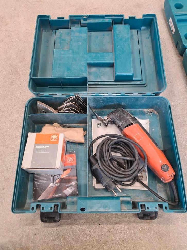 Fein Multimaster FMM 250 met accessoires, Doe-het-zelf en Verbouw, Gereedschap | Overige machines, Gebruikt, Ophalen of Verzenden