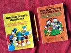 Donald Duck’s Kwisboek deel 1 en deel 2. Beide delen 1e druk, Meerdere stripboeken, Verzenden, Gelezen
