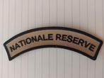 straatnaam Nationale Reserve, natres, Verzamelen, Verzenden, Landmacht, Nederland, Embleem of Badge