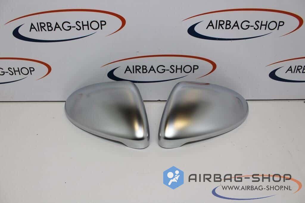 Volkswagen Golf 7 R Spiegelkappen Mat Chrome, Auto-onderdelen, Spiegels, Volkswagen, Gebruikt, Ophalen of Verzenden