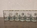 Set van 22 Vintage Glazen met Auto merken, Verzamelen, Glas en Borrelglaasjes, Ophalen, Gebruikt, Frisdrankglas
