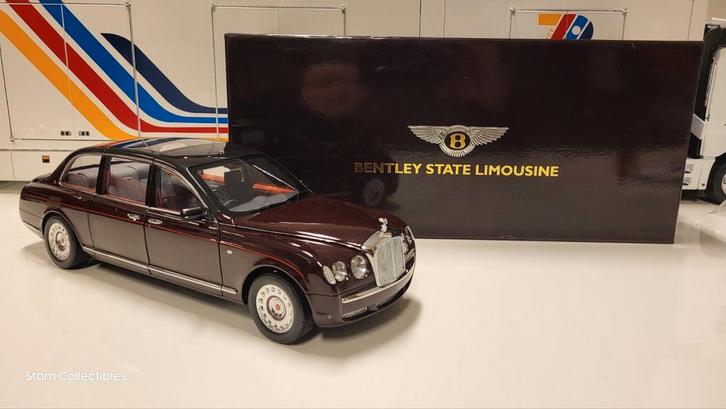Minichamps Bentley State Limousine - 2002 SCHADE, Hobby en Vrije tijd, Modelauto's | 1:18, Gebruikt, Auto, MiniChamps, Ophalen of Verzenden