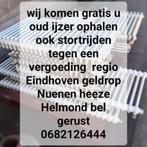 Gratis ophaalservice oudijzer, Doe-het-zelf en Verbouw, Ophalen, Zo goed als nieuw, Radiator, 30 tot 80 cm