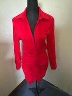 Zara rode linnen minijurk mt M z.g.a.n., Maat 38/40 (M), Zara, Ophalen of Verzenden, Zo goed als nieuw