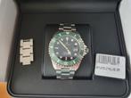 Steinhart Ocean one green ceramic diver watch, Ophalen of Verzenden, Zo goed als nieuw, Staal, Overige merken