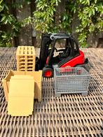 Bruder heftruck met pallets en kratten van Bruder, Ophalen, Gebruikt