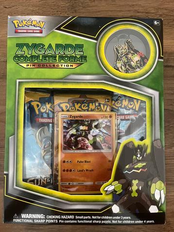 Pokemon Zygarde Complete Form Pin Collection beschikbaar voor biedingen