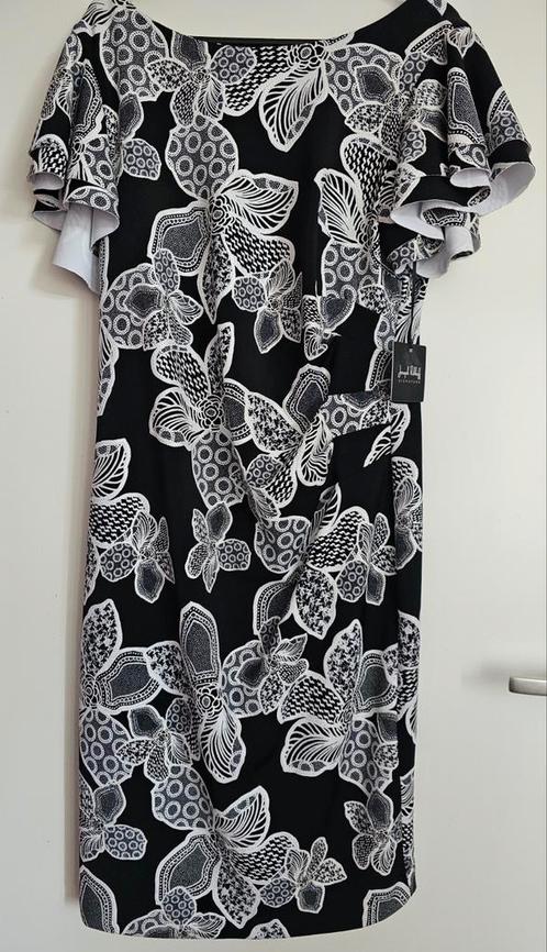 JOSEPH RIBKOFF; PRACHTIGE NIEUWE JURK € 42,50, Kleding | Dames, T-shirts, Zo goed als nieuw, Maat 42/44 (L), Zwart, Korte mouw