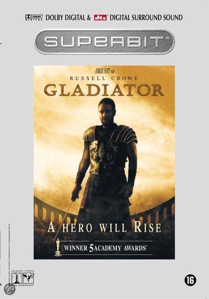 Gladiator, Cd's en Dvd's, Dvd's | Actie, Zo goed als nieuw, Actie, Vanaf 16 jaar, Ophalen of Verzenden