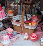 Nieuw gebakje taart taartje cake verjaardag decoratie kunst, Ophalen of Verzenden, Nieuw