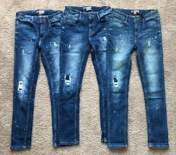 NIEUW: partij Raizzed jeans, spijkerbroek skinny mt 158 beschikbaar voor biedingen