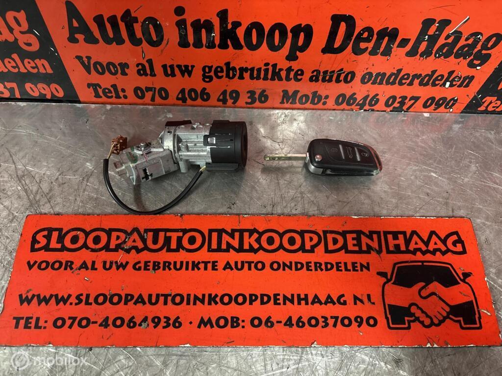 Peugeot Partner Citroen ('08-'19) Contactslot + Sleutel, Gebruikt, Ophalen of Verzenden, Peugeot, Peugeot