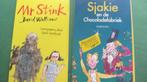 2 luisterboeken Mr. Stink en Sjakie chocoladefabriek, Boeken, Ophalen of Verzenden, Cd, Kind