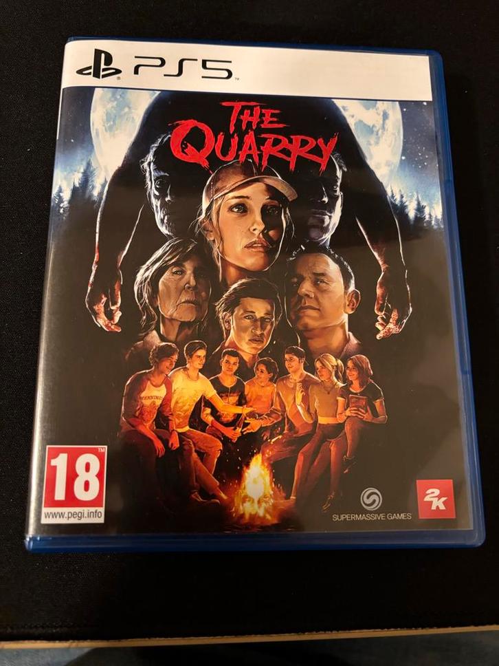 The Quarry - PS5, Spelcomputers en Games, Games | Sony PlayStation 5, Zo goed als nieuw, Ophalen of Verzenden