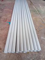 10 lengte wit / lichtgrijs pvc 40 mm 3meter, Ophalen, Zo goed als nieuw, Overige typen