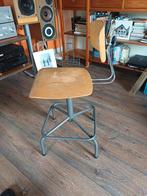 Vintage werk-teken stoel  / 335, Ophalen, Gebruikt, Eén, Industriële vintage