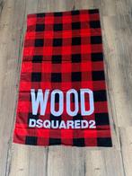 Nieuw in verpakking! Wood Dsquared2 Beachtowel Zwart/rood, Verzenden, Nieuw