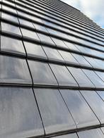 Dakpannen Monier Plat Inktzwart Mat Verglaasd, Doe-het-zelf en Verbouw, Dakpannen en Dakbedekking, Ophalen, Overige materialen