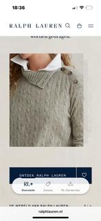 Polo Ralph Lauren kabeltrui – maat M, Kleding | Dames, Positiekleding, Maat 38/40 (M), Trui of Vest, Ophalen of Verzenden, Grijs