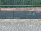 Koopje!! 120 ST STAPELBLOKKEN Glad € 160,00!! ANTRACIET, Tuin en Terras, Bielzen en Borders, Ophalen of Verzenden, Nieuw, Beton