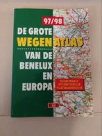 De grote wegenatlas van de Benelux en Europa/ 97-98, Boeken, Atlassen en Landkaarten, Gelezen, Overige typen, Ophalen of Verzenden