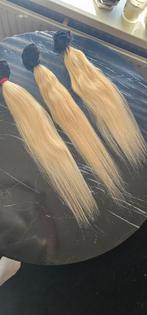 Weave extensions wave weaves human hair, Ophalen of Verzenden, Zo goed als nieuw, Pruik of Haarverlenging