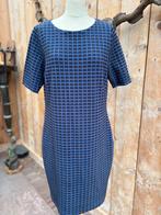 Kyra & ko prachtige zgan jurk xl kobaltblauw/ antraciet, Kleding | Dames, Jurken, Blauw, Maat 42/44 (L), Ophalen of Verzenden