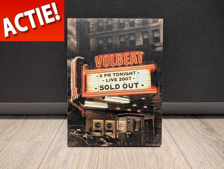 Volbeat: Live - Sold Out [2DVD], Cd's en Dvd's, Dvd's | Muziek en Concerten, Zo goed als nieuw, Muziek en Concerten, Alle leeftijden