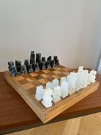 Prachtig schaakspel - Onyx / Marble, Hobby en Vrije tijd, Gezelschapsspellen | Bordspellen, Een of twee spelers, Ophalen of Verzenden