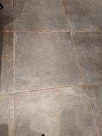 Antraciet tegels 60x60 met roest strepen - circa  20 m3, Doe-het-zelf en Verbouw, Tegels, Ophalen, Gebruikt, 60 cm of meer, 10 m² of meer