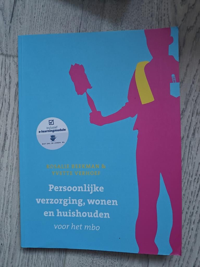 MBO Lesboek: Verzorging & Huishouden, Boeken, Schoolboeken, Ophalen of Verzenden, Zo goed als nieuw, Overige niveaus, Huishoudkunde of Verzorging